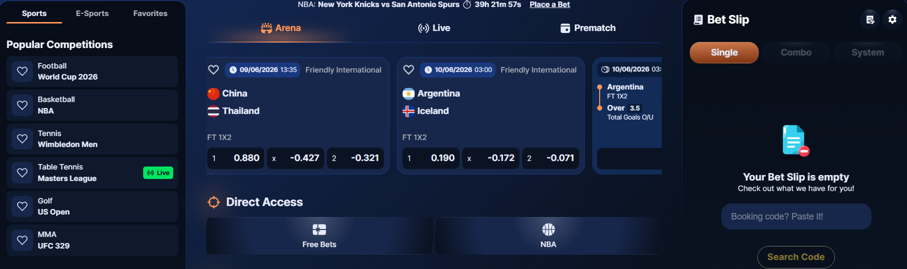 Gembet live betting platform