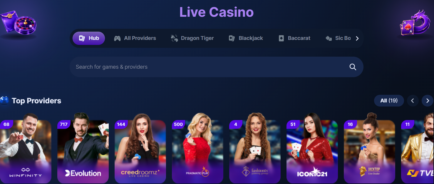 Gembet live casino